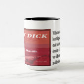 Mobyディックの引用文 マグカップ (中央)