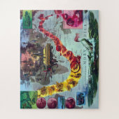 Moby Dick Herman Melvilleペクッドの航海 ジグソーパズル (縦)