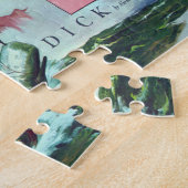 Moby Dick Herman Melvilleペクッドの航海 ジグソーパズル (側面)