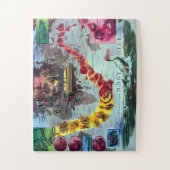 Moby Dick Herman Melvilleペクッドの航海 ジグソーパズル (縦)