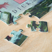 Moby Dick Herman Melvilleペクッドの航海 ジグソーパズル (側面)