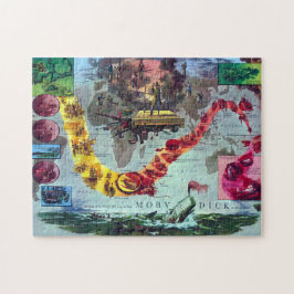 Moby Dick Herman Melvilleペクッドの航海 ジグソーパズル