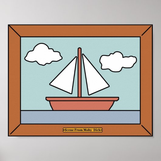 MobyDickのシーン ポスター (正面)