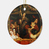 Moccoletti -最後の陽気な不機嫌の転換 セラミックオーナメント (左)