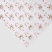 Mocha Bow Pink Candy Cane Christmas 薄葉紙 (詳細)