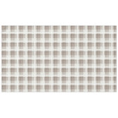 Mocha Brown Moroccan buffalo plaid check  テーブルクロス (正面(横))