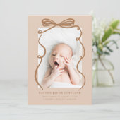 Mocha Doodle Bowフレーム誕生発表写真 案内状 (スタンド正面)