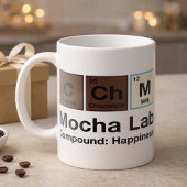 Mocha Formula Cafe Humor Recipe コーヒーマグカップ