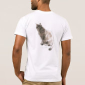 "Mocha in a Sunny Spot" Tシャツ – 両面 (裏面)