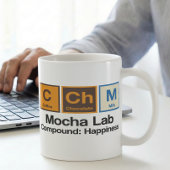 Mocha Lab Chemistry Coffee Vibes コーヒーマグカップ