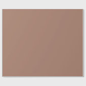 mocha mousse couleur tendance  ラッピングペーパー (フラット)