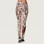 Mocha Mousse Garden レギンス (裏面)