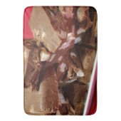 mocherrymarshmallowfuzzle バスマット (正面縦)