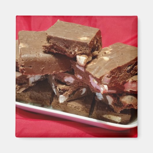 mocherrymarshmallowfuzzle マグネット (正面)