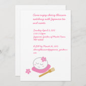 Mochiの1匹の哲学の招待状 招待状 (正面/裏面)