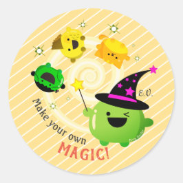 Mochi Halloween – 自分で魔法 ラウンドシール