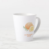 Mochi-sweet and full of love! カフェラテマグ (右アングル)