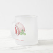 Mochi-sweet and full of love!  フロストグラスマグカップ (正面左)