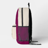 Mochila Adventure Vino プリントバックパック (右)