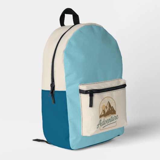 Mochila Aventurera プリントバックパック (裏面左端)