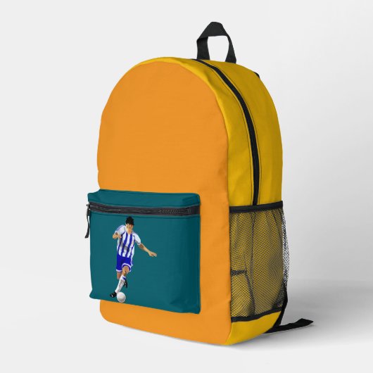 Mochila Campeón de Fútbol プリントバックパック (裏面右端)
