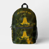 Mochila F.C.A プリントバックパック (正面)