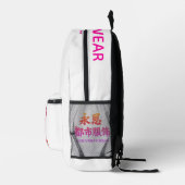 Mochila Impresa Print Cut Sew Bag プリントバックパック (右)