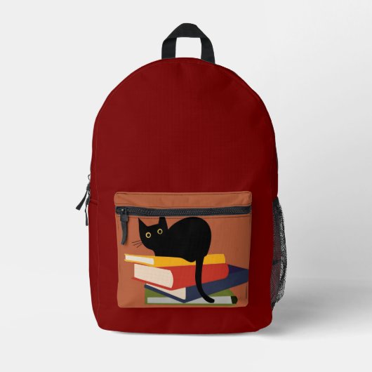 Mochila Mi Gatito プリントバックパック (正面)