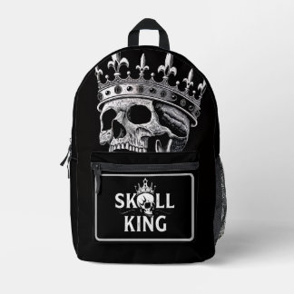 Mochila, negra, sencilla プリントバックパック