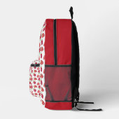 Mochila strawberries プリントバックパック (右)