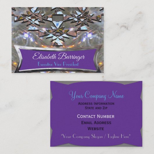 Mochinoのクールでユニークでエレガントなプロフェッショナル 名刺 (正面/裏面)