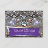 Mochinoのクールでユニークでエレガントなプロフェッショナル 名刺 (正面)