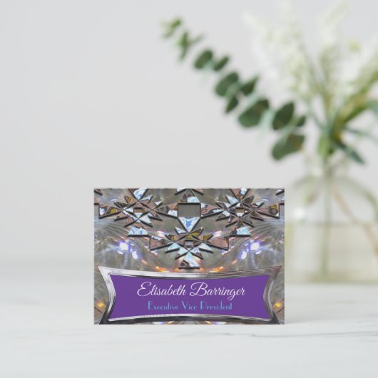 Mochinoのクールでユニークでエレガントなプロフェッショナル 名刺 (スタンド正面)