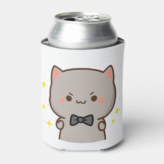 Mochj Cat - MS2 缶クーラー (缶正面)