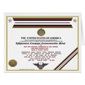 Mock Military/Army/Navy/Certificates DIGITAL