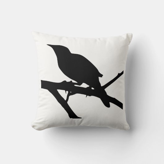 Mockingbirdシルエット クッション (正面)
