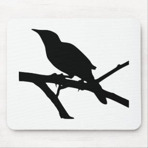 Mockingbirdシルエット マウスパッド