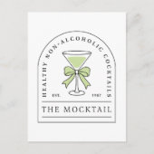 Mocktail non alcoholic cocktail alcohol free party ポストカード (正面)