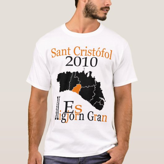 Mod.1 - ES MIGJORN - Sant Cristófol 2010 Tシャツ (正面)