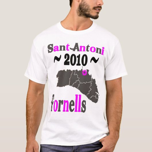 Mod.3 - FORNELLS - Sant Antoni 2010 Tシャツ (正面)
