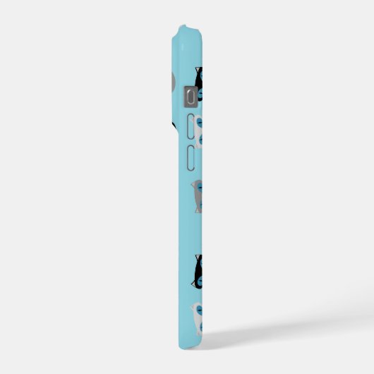 Mod Cats Phone Case iPhoneケース (左側面)