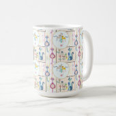 Mod Cats Thifting Wall Haul コーヒーマグカップ (正面右)