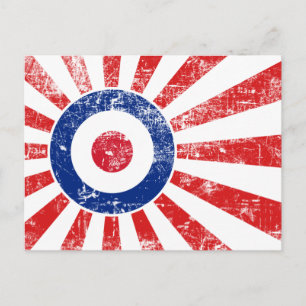 Mod Target Mods サンバーストターゲットラウンデル ポストカード