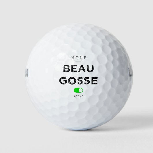 Mode beau gosse ゴルフボール (正面)