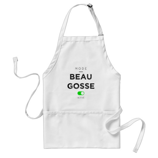 Mode beau gosse スタンダードエプロン (正面)