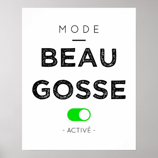 Mode beau gosse ポスター (正面)