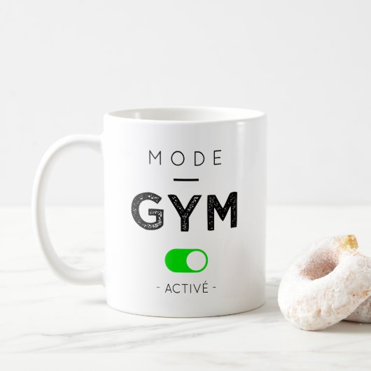 Mode gym active コーヒーマグカップ (ドーナツ)
