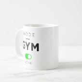 Mode gym active コーヒーマグカップ (正面左)