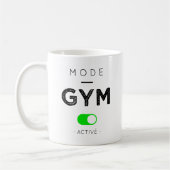 Mode gym active コーヒーマグカップ (左)