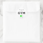 Mode gym active ラウンドシール (バッグ)